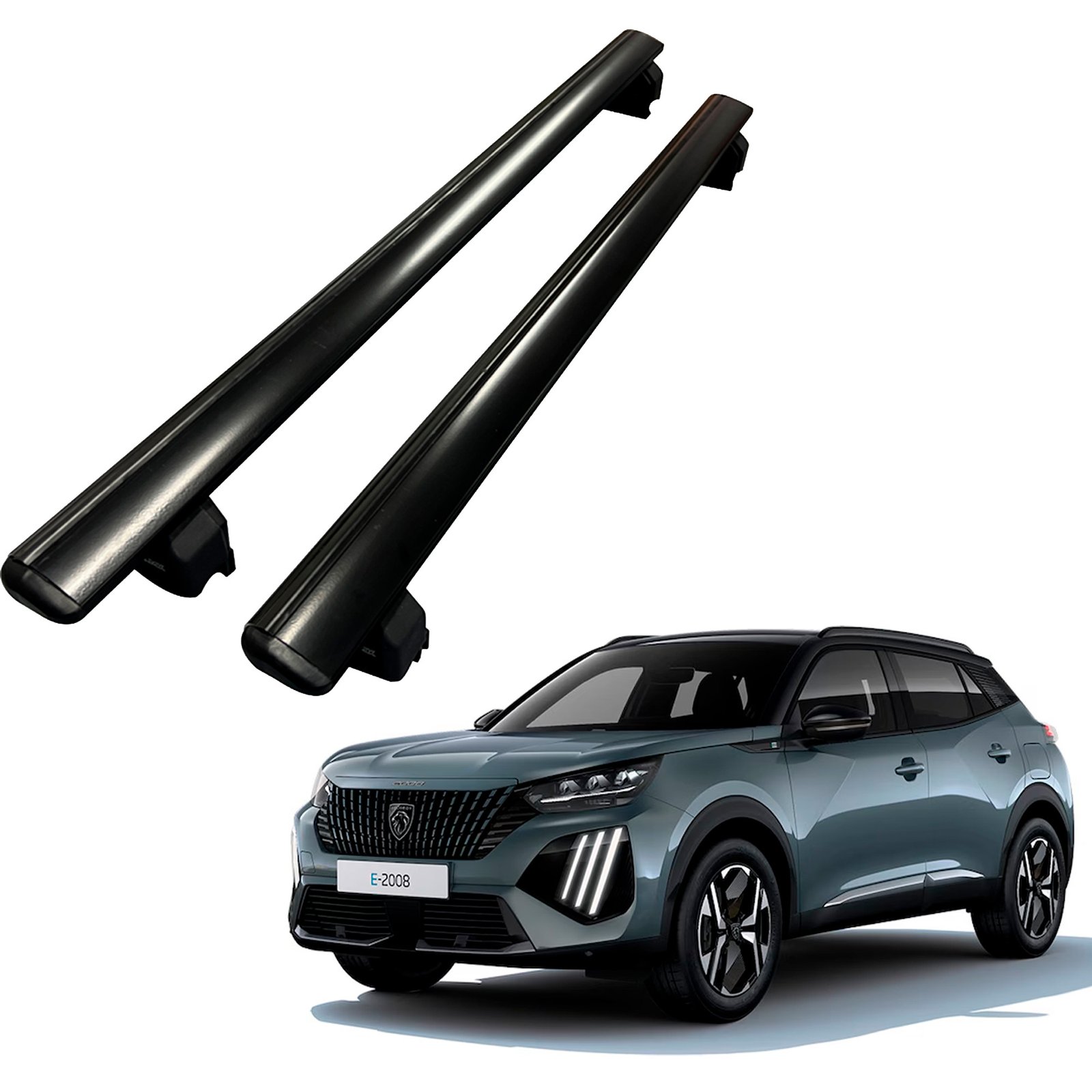 Sin título-1 Barras Portaequipaje Para Peugeot 2008 - Imagen 1