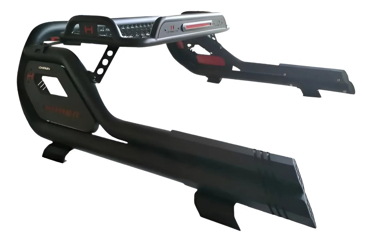 RB-007_main Rollbar Universal HS Negro Con Canastilla Chico - Imagen 1