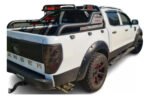 Rollbar Universal 4x4 Pasamanos Negro Con Canastilla Chico - Imagen 5